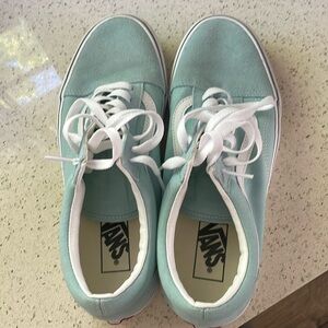EUC VANS Old Skool Shoe canal blue